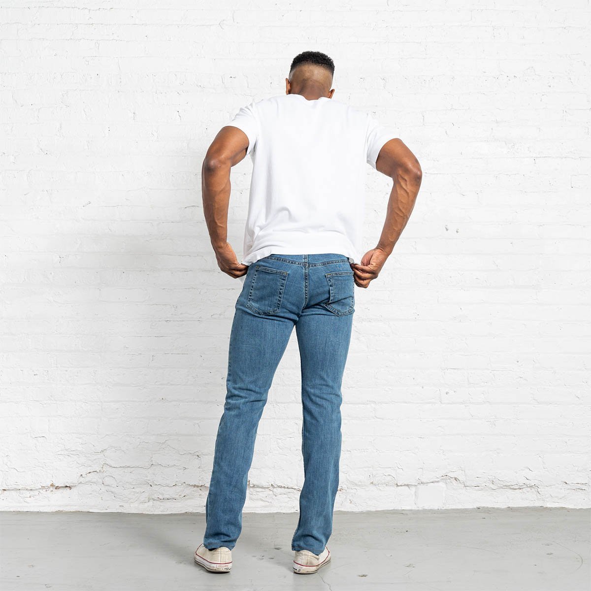 Tailored Fit Light Wash