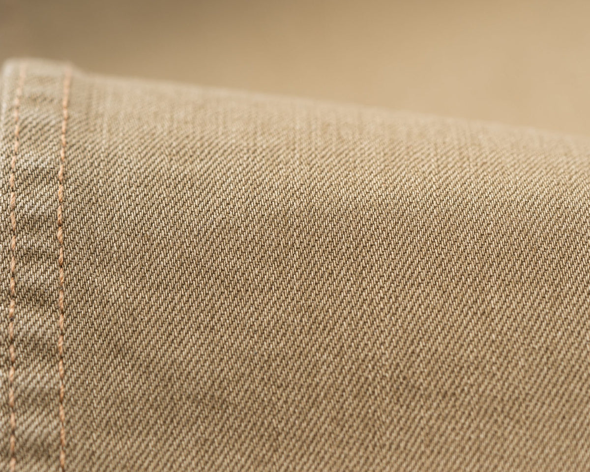 Tailored Fit Khaki Stretch Denim Jeans Men's Jeans