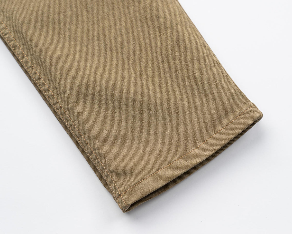 Tailored Fit Khaki Stretch Denim Jeans Men's Jeans