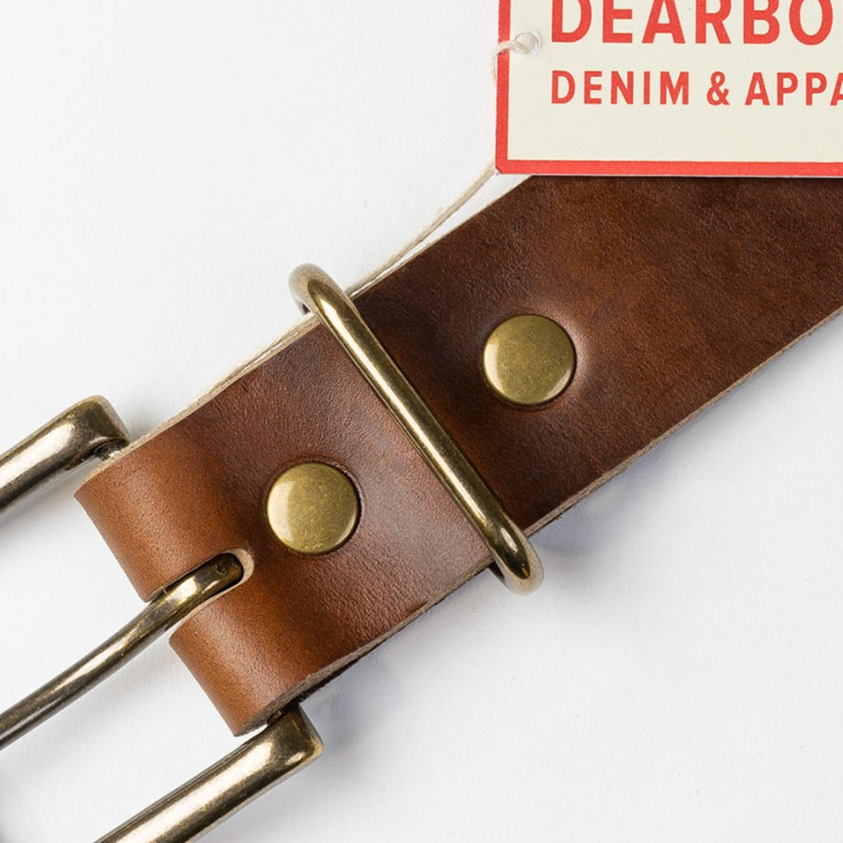 #1: Chicago Tan Leather Belt