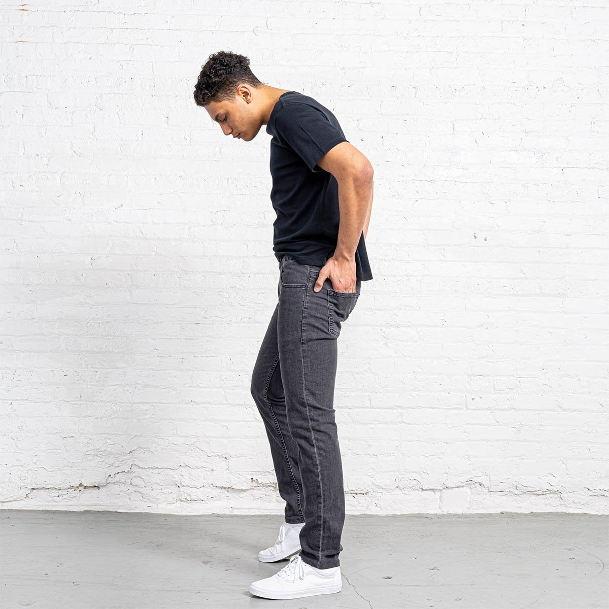 Slim Fit Grey Wash