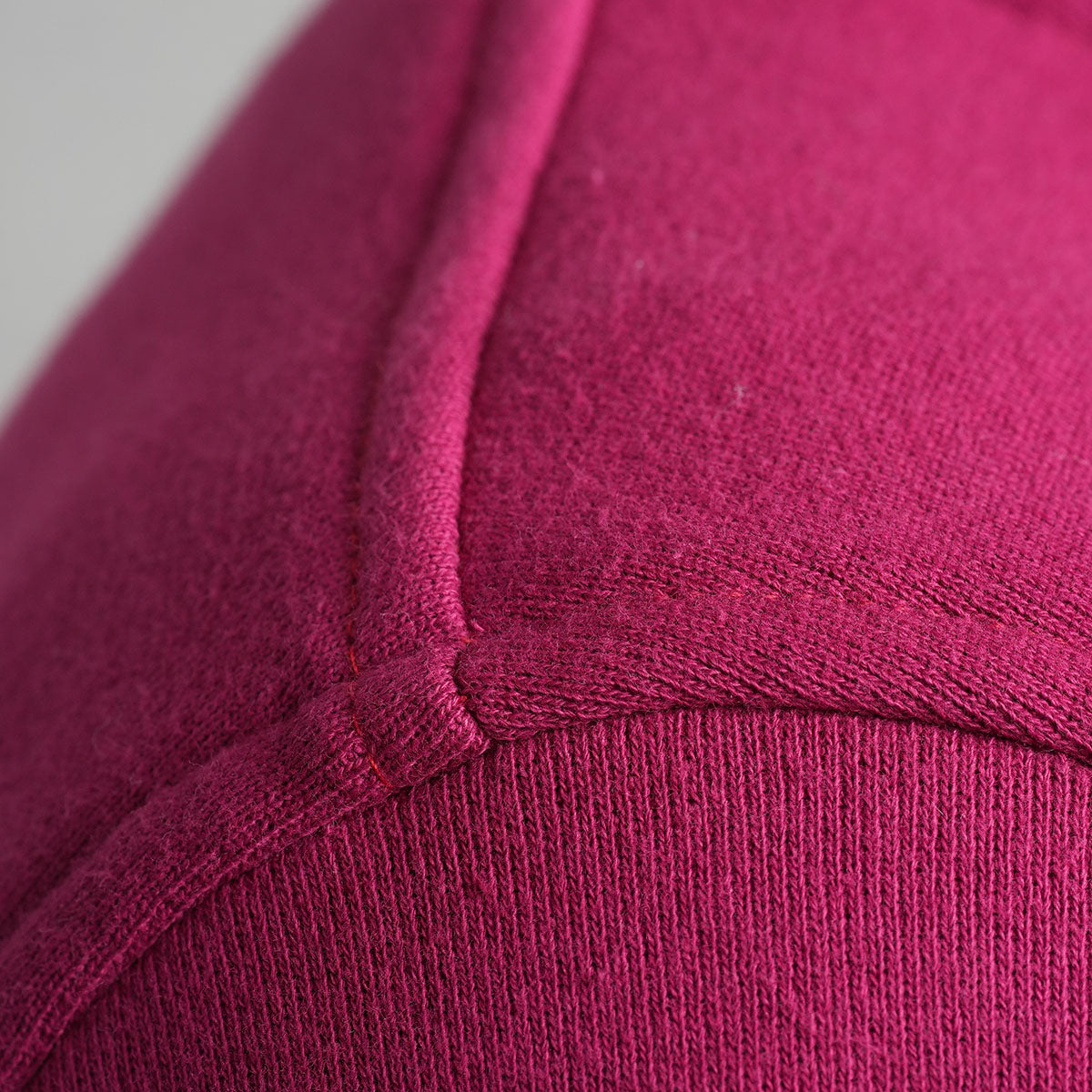 Model wearing the anemone crew neck sweatshirt, front view
