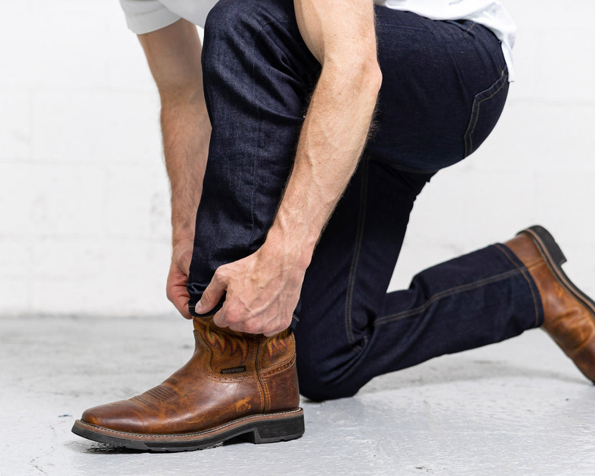 More images: #8: boot-cut-dark-wash